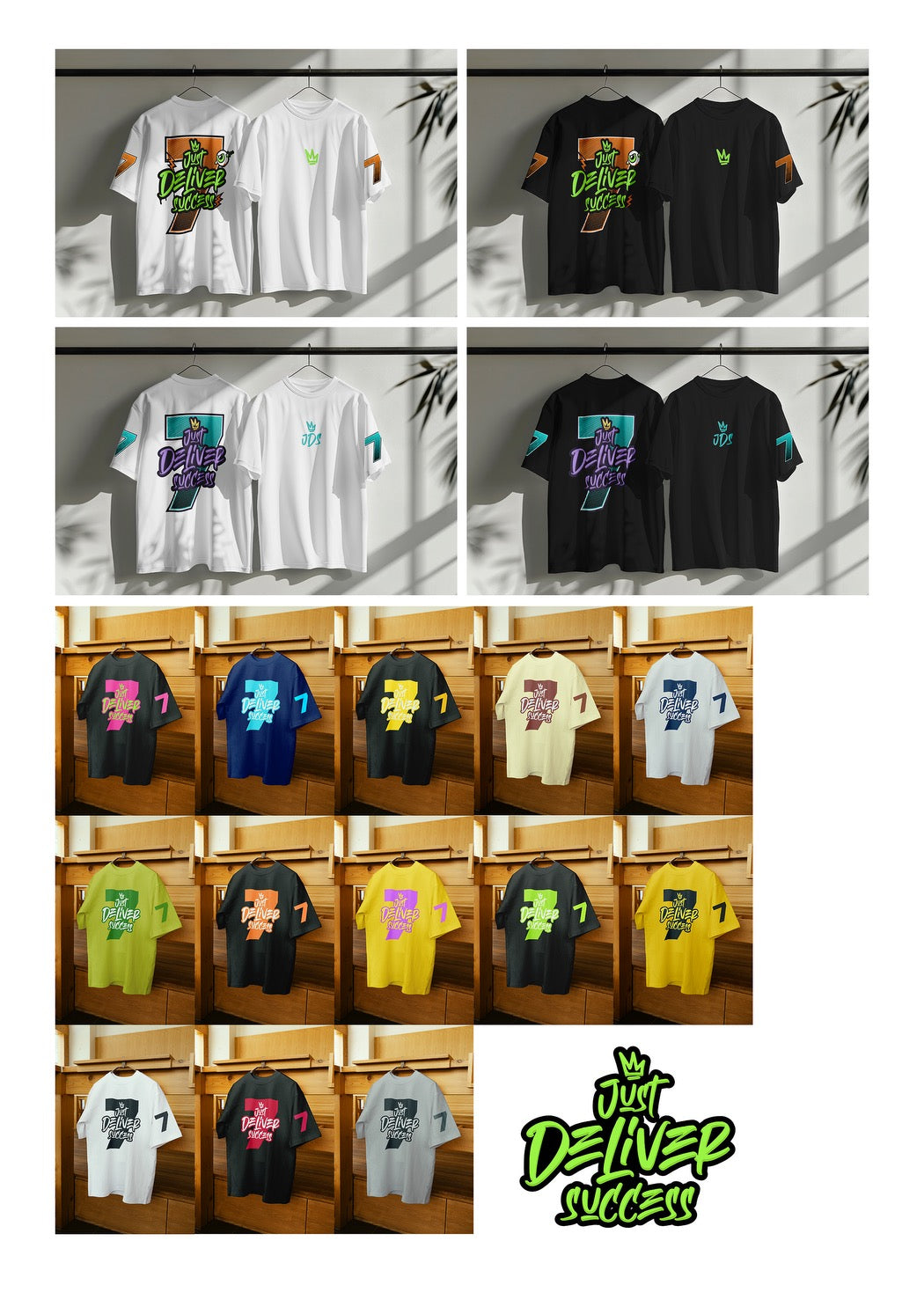 That City 7 Modern Streetwear Graphic Fashion T-Shirt